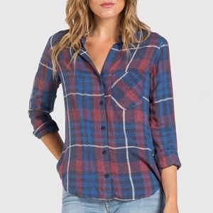 Bella Dahl | Striped Pocket Button Down